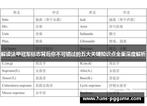 解读法甲冠军标志背后你不可错过的五大关键知识点全面深度解析